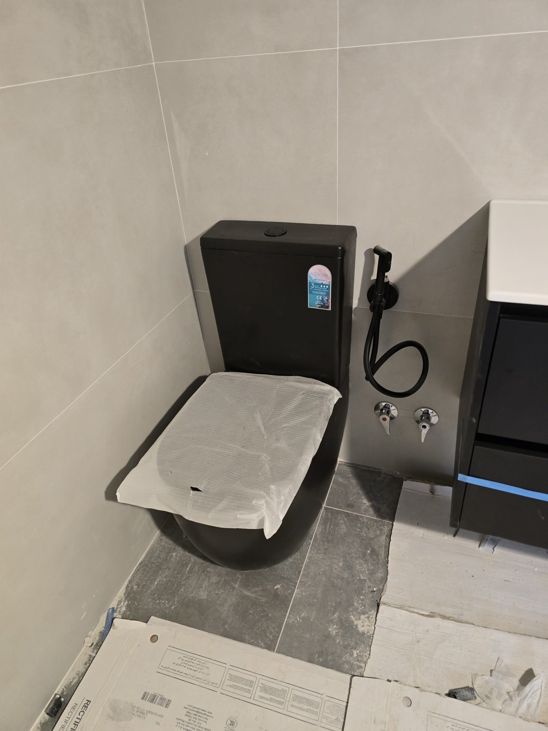 Instalación de sanitarios